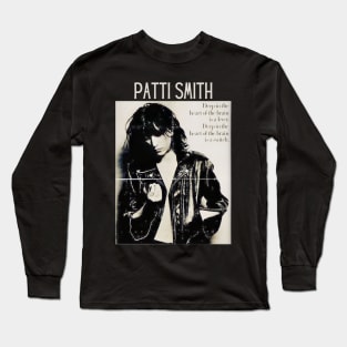 Patti Smith Long Sleeve T-Shirt